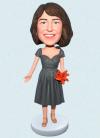 Custom Bridesmaid Bobblehead