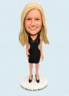 Custom Bobbleheads Office Lady Female Boss Bobbleheads Figurines