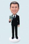 Custom Bobbleheads Personalized Bobblehead Boss With Money