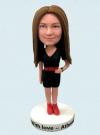 Custom Fashional Office Lady Bobblehead