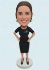 Custom Bobblehead Office Lady