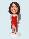 Custom bobbleheads Slip Dress Girl