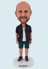 Custom Bobbleheads Personalized Bobblehead Male Casual Style