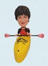 Custom bobbleheads kayaking