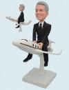 Custom Bobbleheads Personalized Bobblehead Business By Airplane