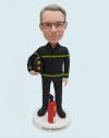 Personalized Bobbleheads Firefighter Bobbleheads From Photo Personalized Bobbleheads Firefighter Bobbleheads From Photo