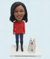 Custom Bobbleheads Casual Style Female Gift For Girlfriend/Mother