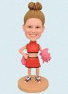 Custom Girl Cheerleader Bobblehead