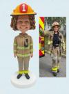 Personalized Bobbleheads Firefighter