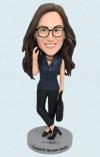 Custom Office Lady Bobblehead