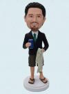 Custom Bobbleheads Personalized Bobblehead Fisherman