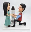 Custom Anniversary Proposal Bobblehead