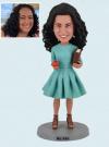 Personalized Bobbleheads For Female Teacher