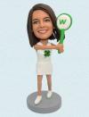 Custom Bobbleheads For Tennis Girl