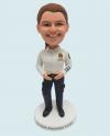 Custom Bobbleheads Of Female Police/Policewoman Gift For Mother/Grilfriend