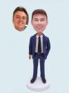 Custom Bobbleheads business man in suit Christmas gifts for dad for boss
