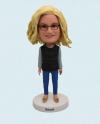Custom Bobblehead Casual Female