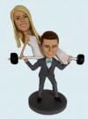 Custom Wedding Bobbleheads Lifting