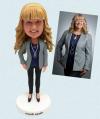 Personalized Bobblehead Female Boss
