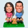 Custom Couple Bobbleheads Funny Gift For Anniversary