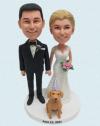 Personalized Wedding Bobbleheads With Pet