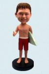 Custom Bobbleheads Surfing Man