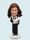 Custom Bobblehead Female Wedding Officiant
