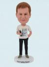 Personalized Bobbleheads Men With Sunglasses In Hand
