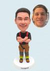 Custom bobbleheads personalized Fireman Firefighter