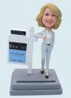Personalized Bobbleheads Female Realtor
