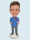 Custom Bobblehead For Little Boy