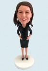 Personalized Bobblehead Office Lady
