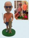 Custom Bobbleheads Fishing Gift For Boss/Father/Boyfriends/Retirement