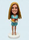 Custom Bobblehead Fashion Girl