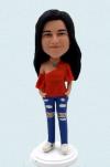 Custom bobbleheads fashion lady Bobbleheads Figurines