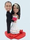 Custom Wedding Bobblehead Cake Toppers
