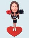 Custom Bobbleheads Cheer Leader
