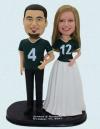 Custom Sports Fans Weddding Bobbleheads