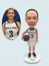 Custom Girl Bobblehead Basketball Player Perfect Gift for Basketball Fans