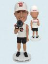 Custom Bobbleheads Personalized Bobblehead Of Coach Holding Loud-speaker