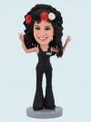 Personalized Bobblehead Fashion Gril