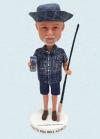 Custom Fishing Bobblehead Gift For Grandfather