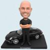 Custom Bobblehead Gift For Boss With Car