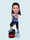 Personalized bobbleheads workout