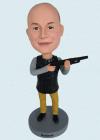 Custom Bobbleheads Personalized Bobblehead Hunter