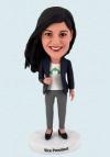 Custom Bobblehead Office Lady