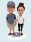 Baseball Fans wedding bobbleheads Baseball Fans wedding bobbleheads