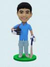 Custom Bobblehead Cricket Player