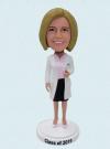 Personalized Bobblehead Female Doctor Bobblehead Doctress