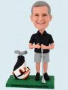Personalized Bobbleheads Golf Gifts For Dad Gift For Boss Golfer